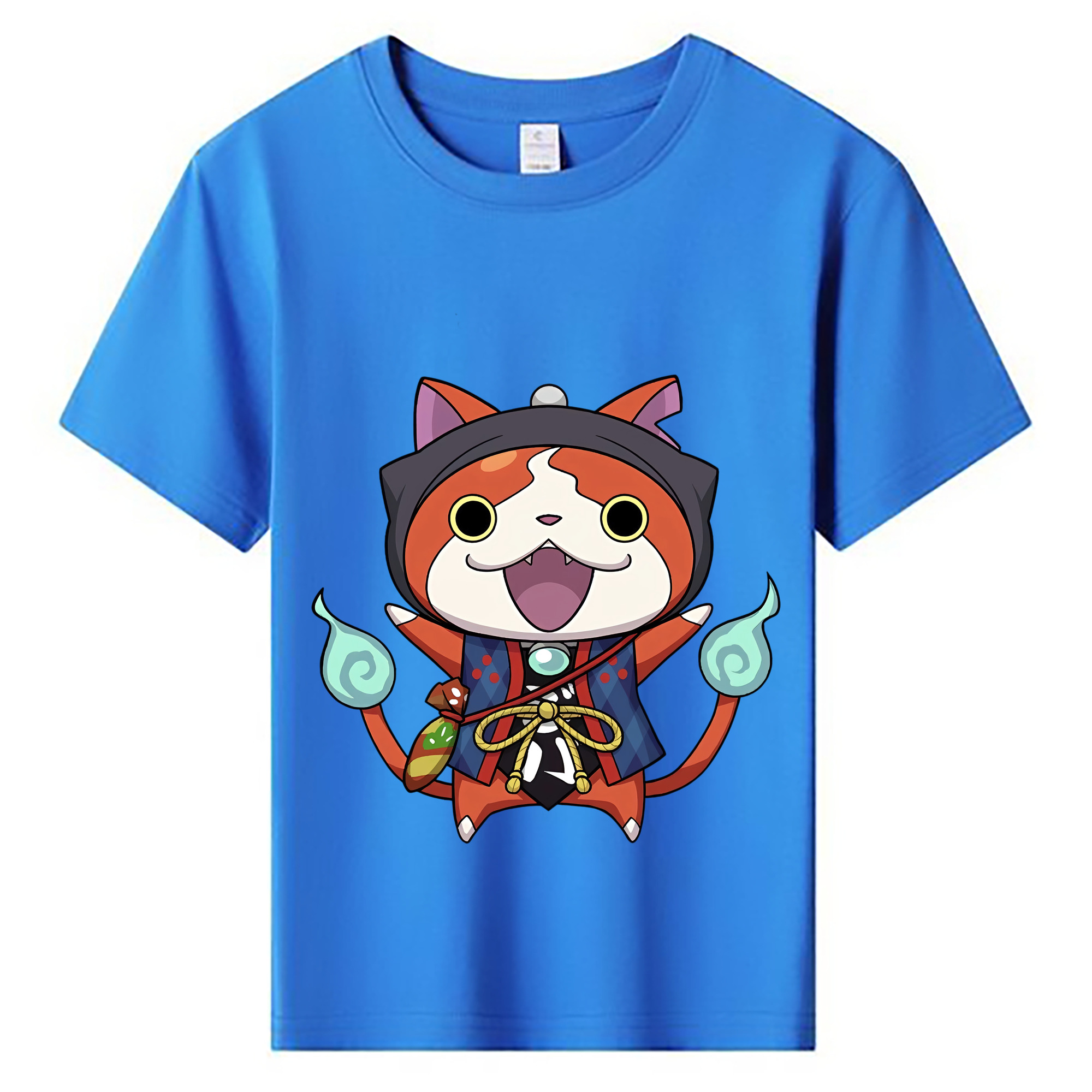 （画像用） 妖怪ウォッチ Yo-kai Watch 綿100％キッズTシャツ（フロントプリント）